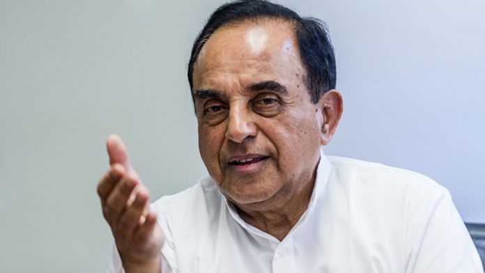 Bharatiya Janata Party Member Of Parliament Subramanian Swamy Interview File photo of Subramanian Swamy | Prashanth Vishwanathan/Bloomberg